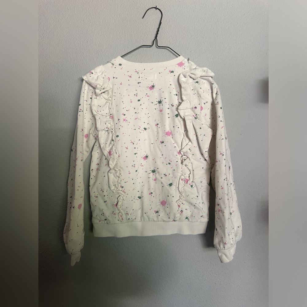 Tucker and Tate ruffle sweatshirt - size 7